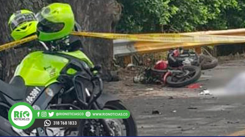 Photo of Motociclista murió tras chocar contra un árbol en Cereté