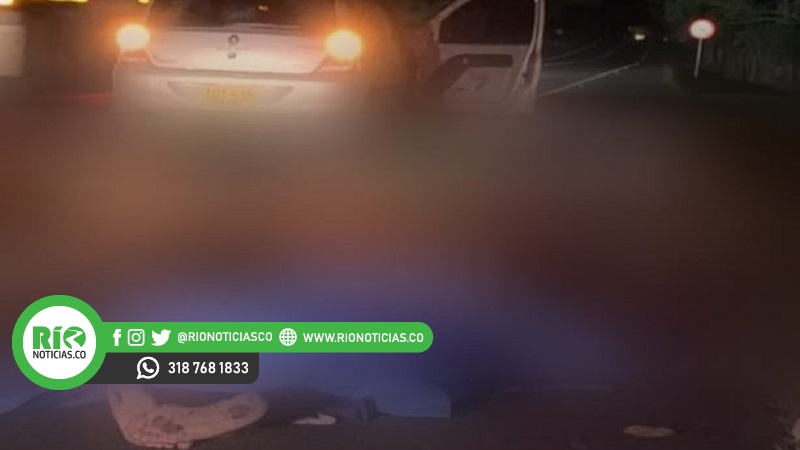 Photo of Muere habitante de calle tras ser arrollado en la vía a Planeta Rica