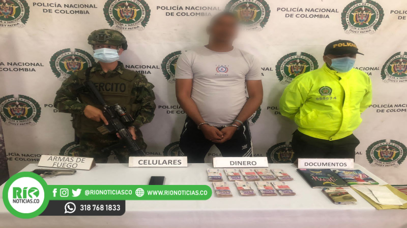 Photo of En Córdoba, Ejército Nacional y Policía capturan a alias el Pana