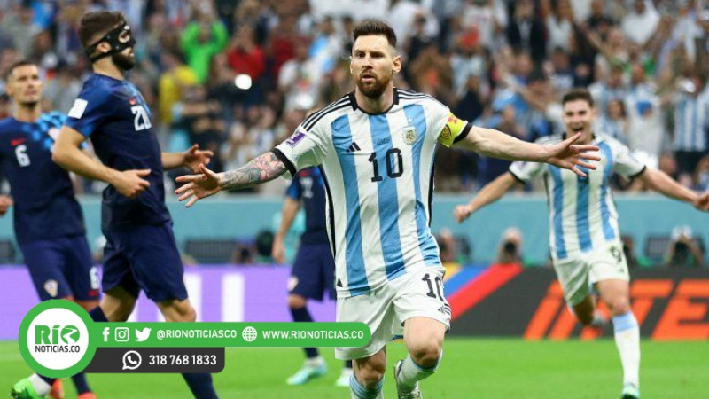 Photo of Messi rompió 3 récords hoy y es finalista del Mundial