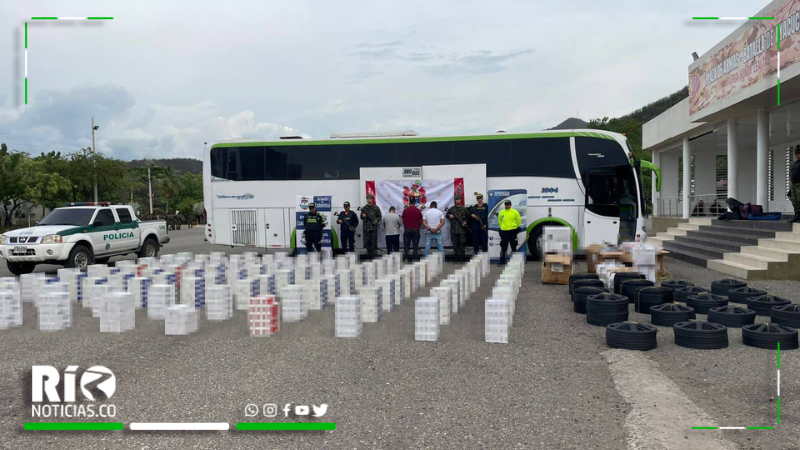 Golpe al contrabando en cuatro ciudades del país